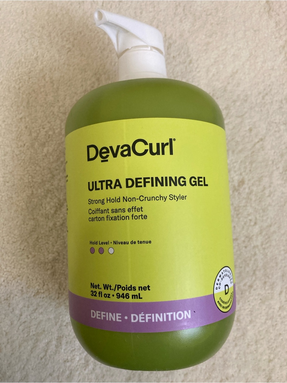 DevaCurl ultra defining gel